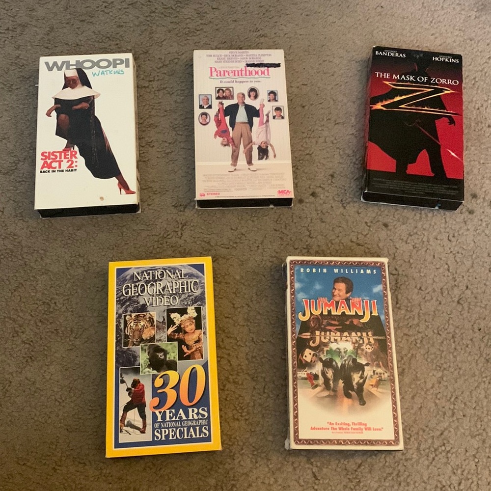 VHS Movie bundle